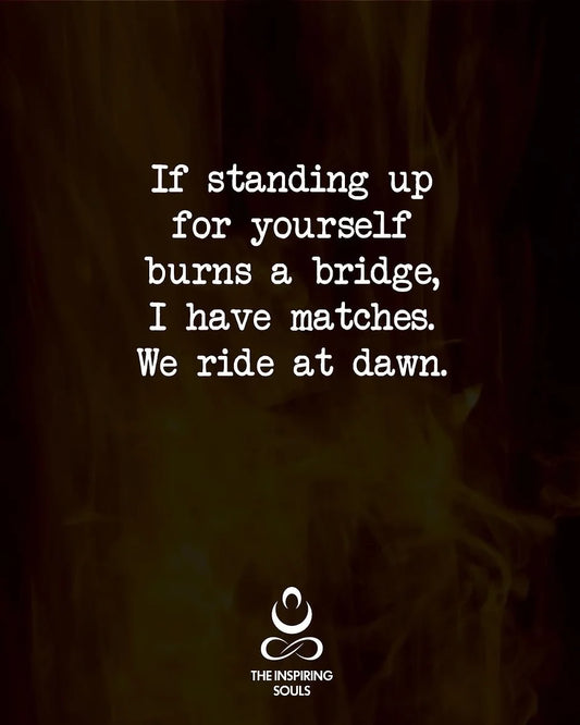 We Ride at Dawn...